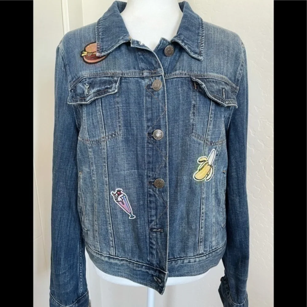 J.crew indigo denim jeans jacket